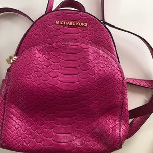 Michael kors mini backpack